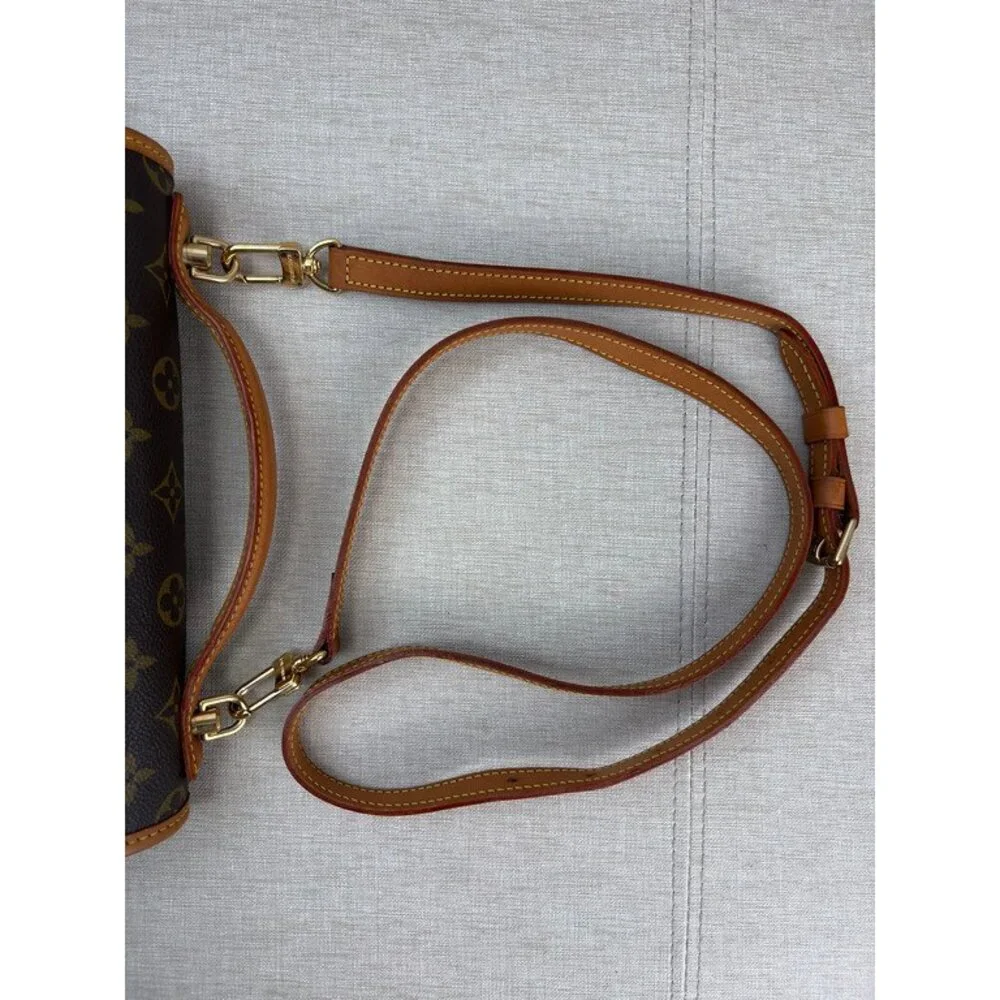 LOUIS VUITTON Brown Monogram Canvas Bel Air GHW